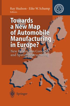 Book cover of Towards a New Map of Automobile Manufacturing in Europe?