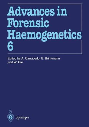 Cover of the book 16th Congress of the International Society for Forensic Haemogenetics (Internationale Gesellschaft für forensische Hämogenetik e.V.), Santiago de Compostela, 12–16 September 1995 by Susanne Klein-Vogelbach