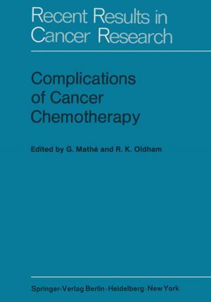 Cover of the book Complications of Cancer Chemotherapy by Rainer E. Gruhn, Wolfgang Minker, Satoshi Nakamura