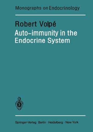 Cover of the book Auto-immunity in the Endocrine System by Qiuxi Jiang