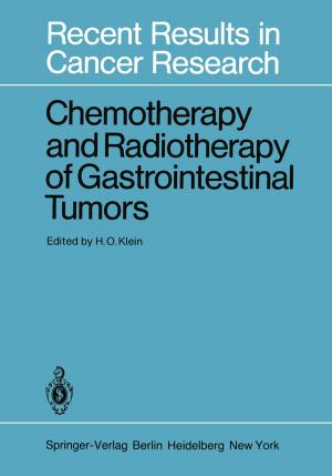 Cover of the book Chemotherapy and Radiotherapy of Gastrointestinal Tumors by Yoshio Waseda, Eiichiro Matsubara, Kozo Shinoda