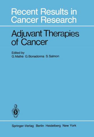 Cover of the book Adjuvant Therapies of Cancer by Roberto Ruozi, Pierpaolo Ferrari