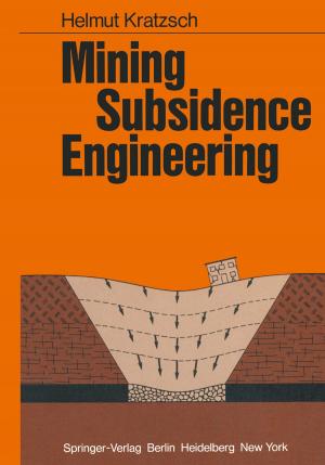 Cover of the book Mining Subsidence Engineering by Ingo Wieck, Martin Streichfuss, Thorsten Klaas-Wissing, Wolfgang Stölzle
