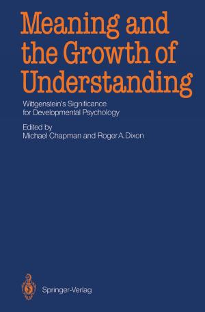 Cover of the book Meaning and the Growth of Understanding by P. Frick, G.-A. von Harnack, K. Kochsiek, G. A. Martini, A. Prader