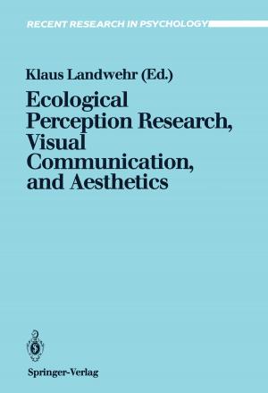 Cover of the book Ecological Perception Research, Visual Communication, and Aesthetics by Catherine Lambert de Rouvroit, Andre M. Goffinet