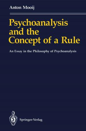 Cover of the book Psychoanalysis and the Concept of a Rule by Wolfgang Kuch, Rudolf Schäfer, Peter Fischer, Franz Ulrich Hillebrecht