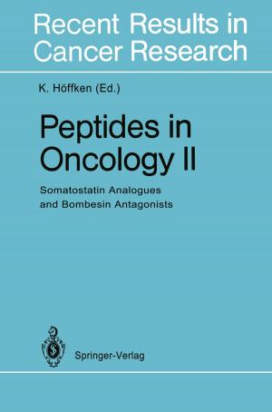 Cover of the book Peptides in Oncology II by T.H. Bullock, A. Fessard, R.H. Hartline, A.J. Kalmijn, P. Laurent, R.W. Murray, H. Scheich, E. Schwartz, T. Szabo