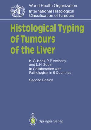 Cover of the book Histological Typing of Tumours of the Liver by Bernard Regnauld