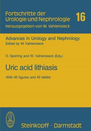 Cover of the book Uric acid lithiasis by Martin Kaltenbach, Ronald E. Vlietstra