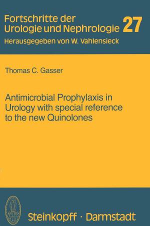 Book cover of Antimicrobial Prophylaxis in Urology with special reference to the new Quinolones