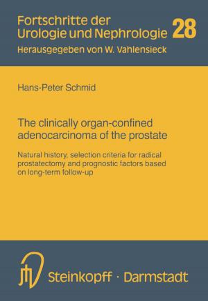 Cover of the book The clinically organ-confined adenocarcinoma of the prostate by Wolfram an der Heiden, Franz Resch, Johannes Schröder