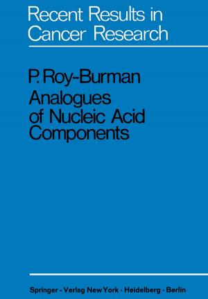 Cover of the book Analogues of Nucleic Acid Components by Arthur H. Westing