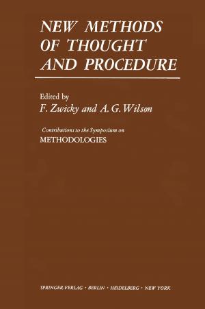 Cover of the book New Methods of Thought and Procedure by Siegfried Bauer, Helmut Lammer