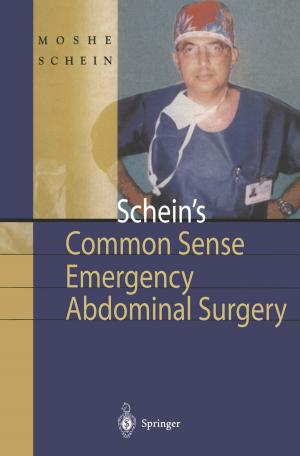 Cover of the book Schein’s Common Sense Emergency Abdominal Surgery by Günter Brenn