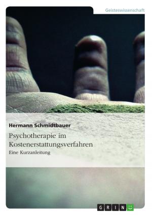 Cover of the book Psychotherapie im Kostenerstattungsverfahren by Jana Vorsatz