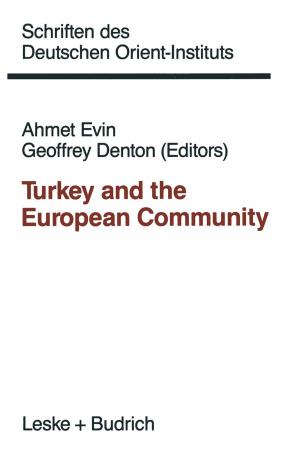 Book cover of Turkey and the European Community