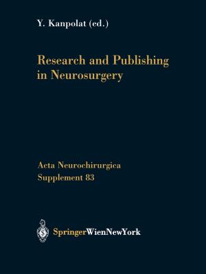 Cover of the book Research and Publishing in Neurosurgery by Santiago R.y Cajal