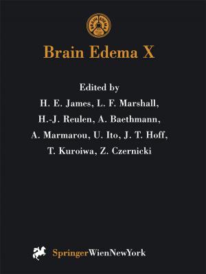 Cover of the book Brain Edema X by Bernard George, Claude Laurian