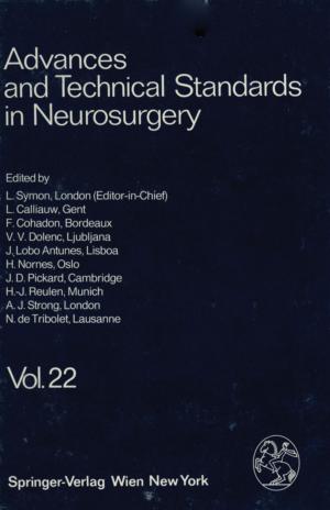 Cover of the book Advances and Technical Standards in Neurosurgery by Werner Timischl