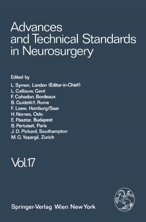 Cover of the book Advances and Technical Standards in Neurosurgery by Andreas Goedecke