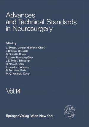 Cover of the book Advances and Technical Standards in Neurosurgery by Albert S. Kaplan