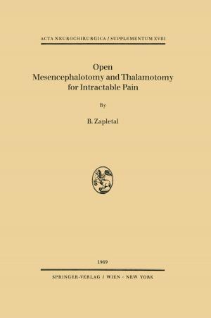 Cover of the book Open Mesencephalotomy and Thalamotomy for Intractable Pain by Clemens Fritsch, Thomas Ruzicka