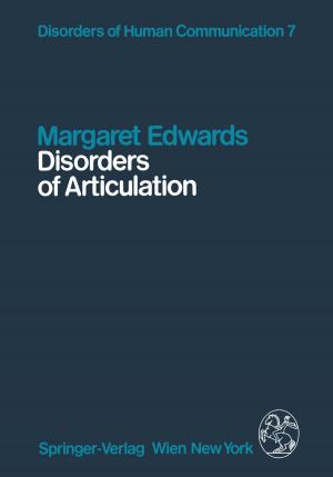 Cover of the book Disorders of Articulation by R.W. Schlesinger, S. Hotta
