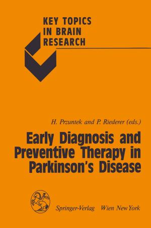 Cover of Early Diagnosis and Preventive Therapy in Parkinson’s Disease