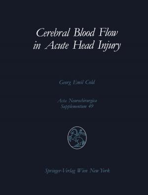 bigCover of the book Cerebral Blood Flow in Acute Head Injury by 