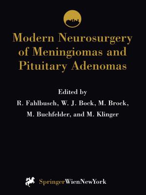 Cover of the book Modern Neurosurgery of Meningiomas and Pituitary Adenomas by Peter Brenner, Ghazi M. Rayan