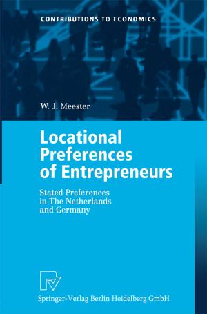 Cover of the book Locational Preferences of Entrepreneurs by 