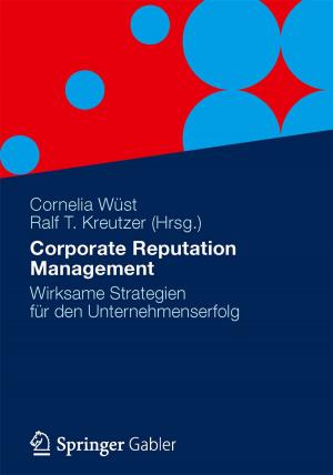 Cover of the book Corporate Reputation Management by Christoph Josef Kappenberg