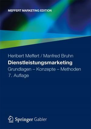 Cover of the book Dienstleistungsmarketing by Wolfgang Weber, Rüdiger Kabst, Matthias Baum