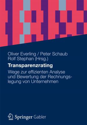 Cover of the book Transparenzrating by Bernd Heesen