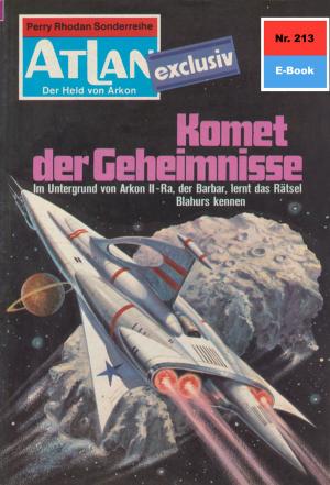 Book cover of Atlan 213: Komet der Geheimnisse