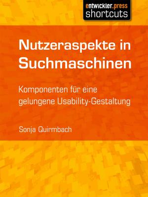 Cover of the book Nutzeraspekte in Suchmaschinen by Manuel Rauber, Manfred Steyer