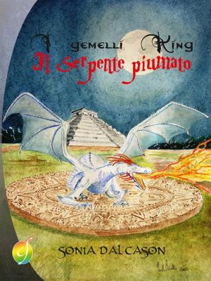 Cover of the book I gemelli King e Il Serpente piumato by Carlo Santi, Francesca Panzacchi