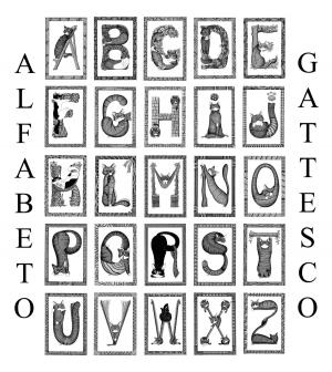 Cover of the book L'Alfabeto del gatto by Evelyne Nicod, Rodolfo Pardi
