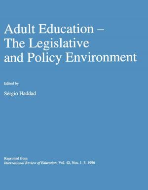 Cover of the book Adult Education by Cornelia Schmitt-Riegraf, Hans Pichler