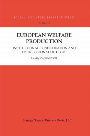 Cover of the book European Welfare Production by Ludovic Lebart, A. Salem, L. Berry