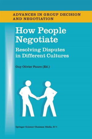 Cover of the book How People Negotiate by J.L. Lagrange