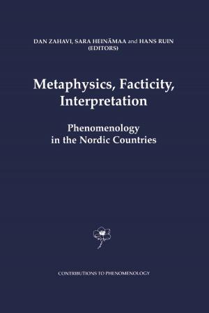 Cover of the book Metaphysics, Facticity, Interpretation by Robert L. Zimdahl