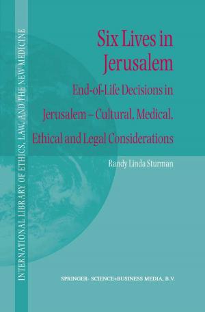 Cover of the book Six Lives in Jerusalem by R.David Broiles