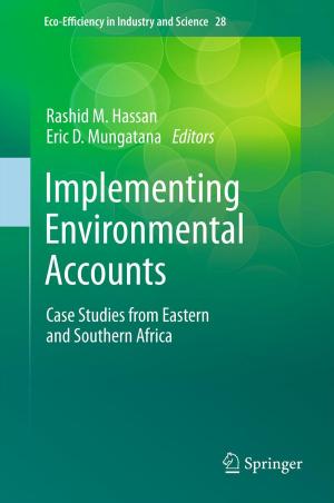 Cover of the book Implementing Environmental Accounts by A.M.A. de Schepper, A.D. Degryse