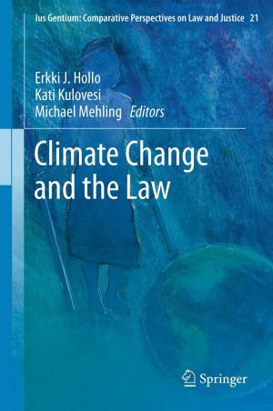 Cover of the book Climate Change and the Law by Henry L. Mason
