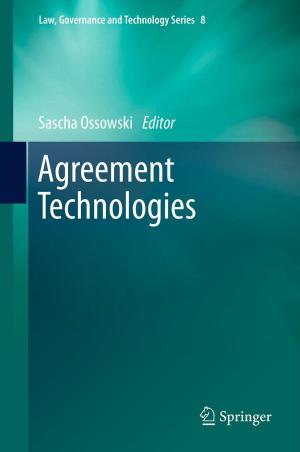 Cover of the book Agreement Technologies by Louis O. Kattsoff