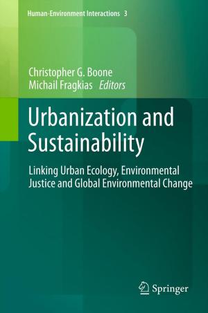 Cover of the book Urbanization and Sustainability by Michael N. Fardis
