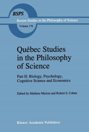Cover of the book Québec Studies in the Philosophy of Science by E. Cornell Way