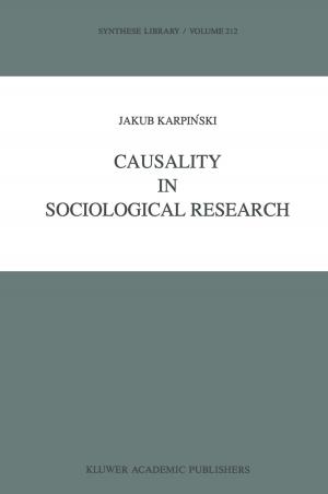 Cover of the book Causality in Sociological Research by Lya Kremer-Hayon