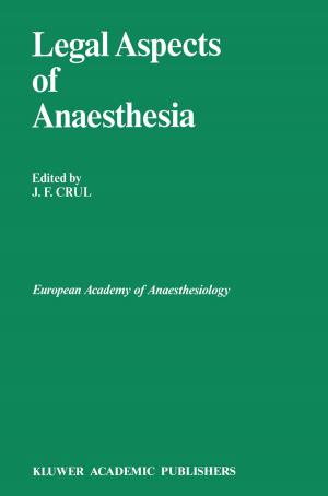 Cover of the book Legal Aspects of Anaesthesia by Dorion Cairns